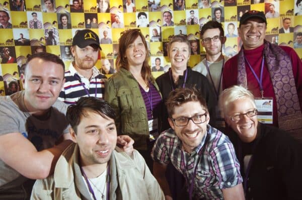 Grant Scicluna with 2013 Iris Prize Jury