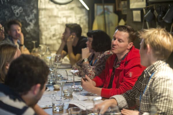 Brendon with 2015 International Jury at Bully's